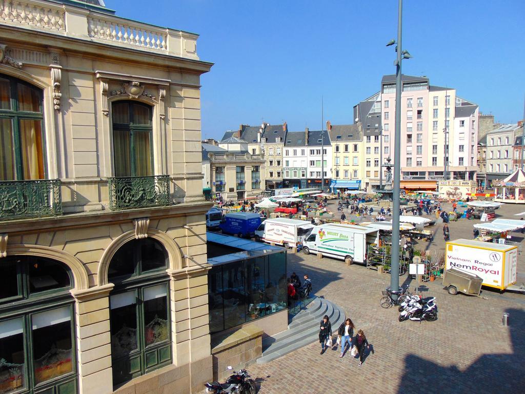 Hotel De La Croix De Malte Cherbourg-en-Cotentin Kültér fotó